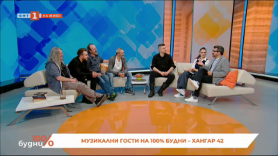 Музикални гости на 100% будни: Хангар 42