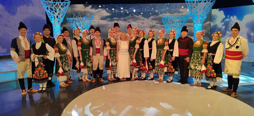 Вили Рай и Мария Стефанова в "Иде нашенската музика"